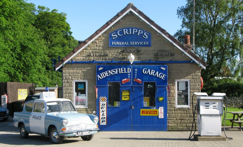 Yorkshire og «Aidensfield» fra «Med hjartet på rette staden»